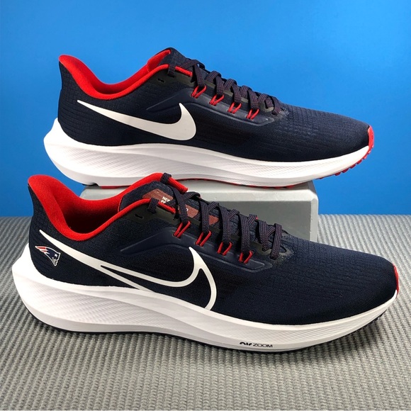 Nike Other - Nike Air Zoom Pegasus 39 NFL New England Patriots Running Shoes (New Men’s)